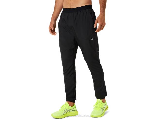 pantalon lite-show pour hommes performance noir Asics L6N0K1349