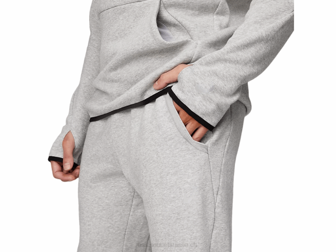 pantalon thermique homme gris piémont chiné Asics L6N0K1634