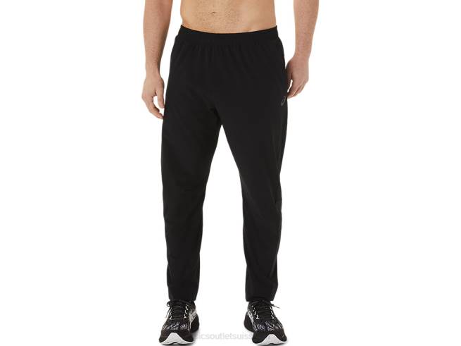 pantalon tissé pour hommes performance noir Asics L6N0K984