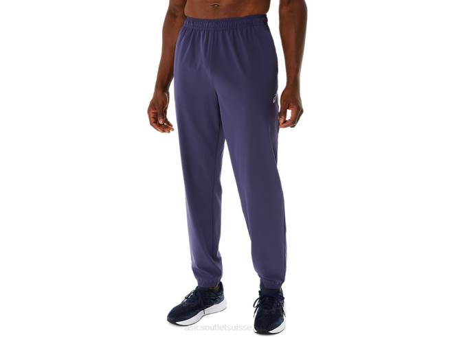 pantalon tissé ventilé actibreeze pour hommes brouillard indigo Asics L6N0K267
