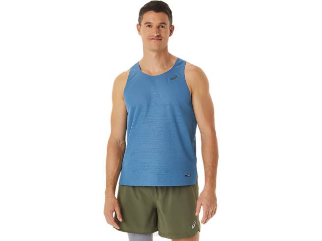 débardeur actibreeze ventilé pour hommes Azur Asics L6N0K1128