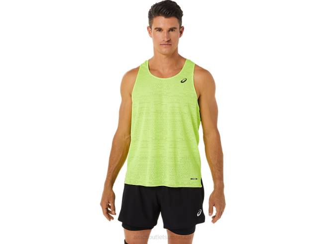 débardeur actibreeze ventilé pour hommes danger vert Asics L6N0K1391