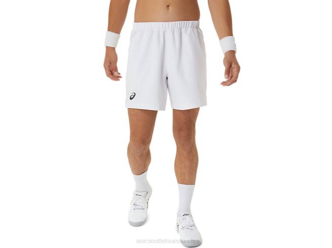 court pour hommes 7po blanc brillant Asics L6N0K394