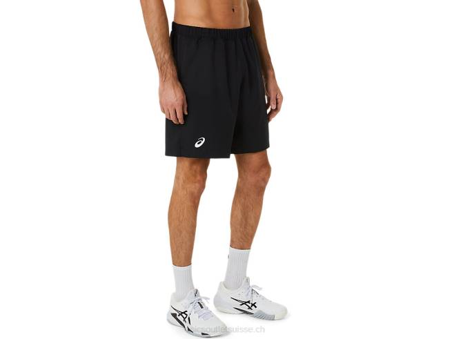 court pour hommes 9po performance noir Asics L6N0K374