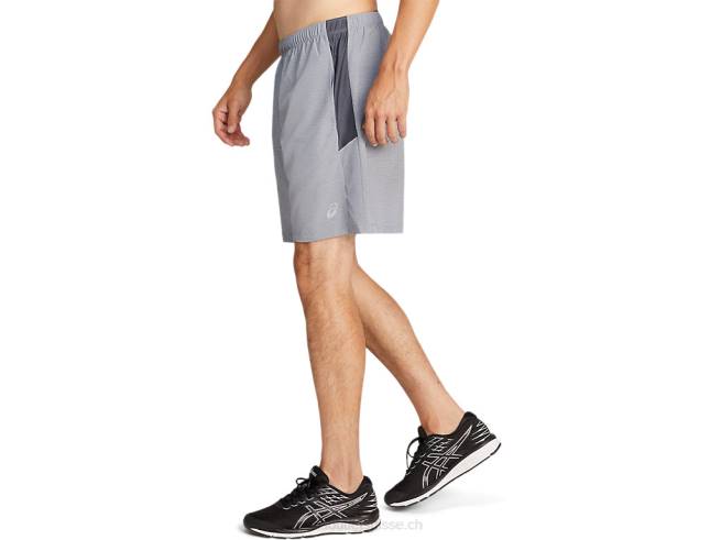 short 7po pr lyte pour hommes tôle imprimée spacedye/gris Asics L6N0K2053