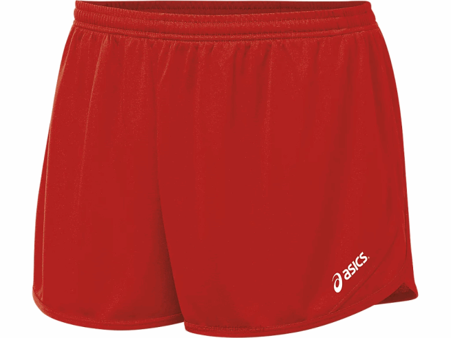 short fendu rival ii 1/2 rouge Asics L6N0K323