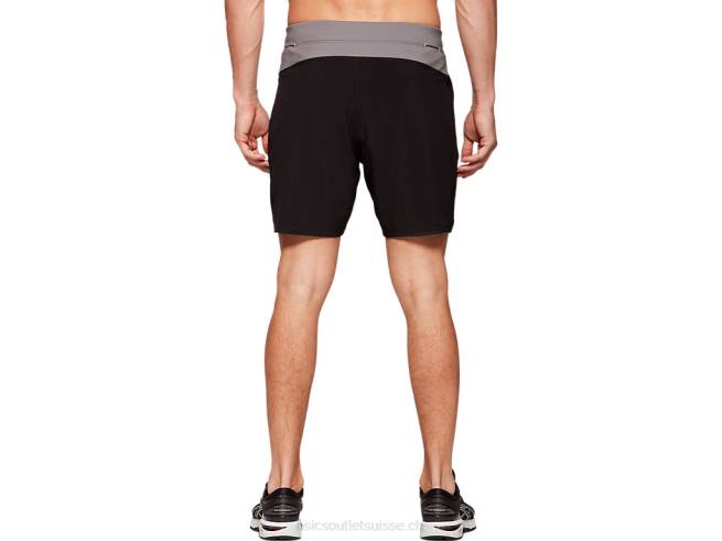 short fietro 7po 2 en 1 pour hommes performance noir Asics L6N0K1997