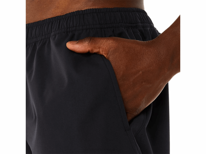 short hybride 7 pouces pour hommes performance noir Asics L6N0K122
