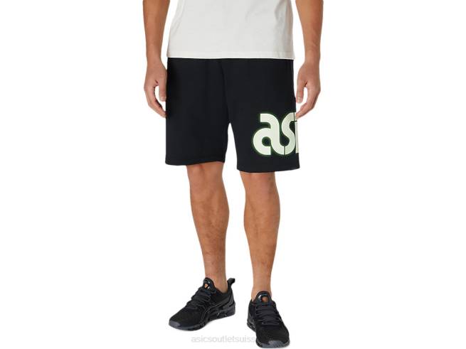 short pour hommes performance noir Asics L6N0K1735