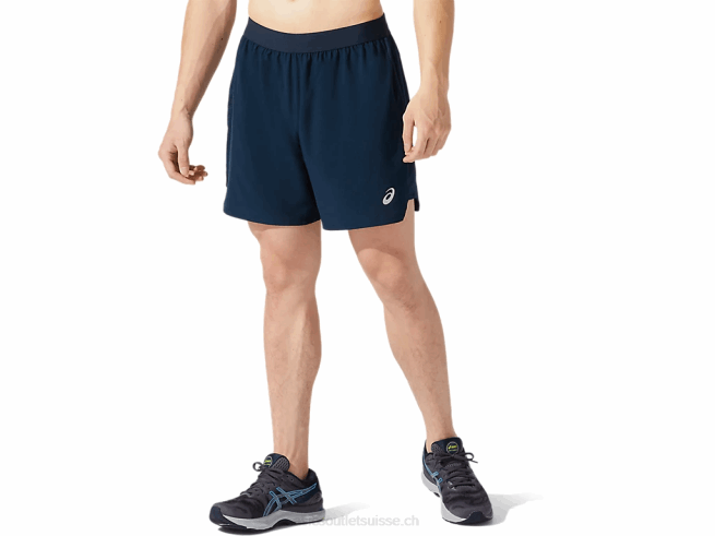 short route homme 7po bleu français Asics L6N0K1956