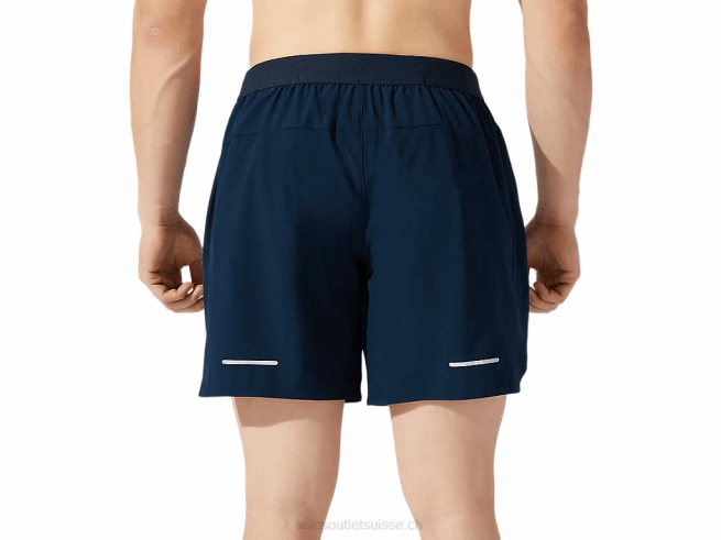 short route homme 7po bleu français Asics L6N0K1956