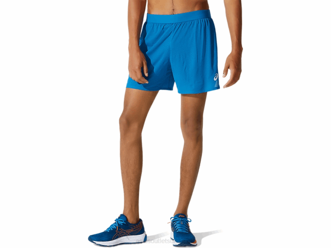 short ventilate 2-n-1 5po pour hommes reborn bleu/bleu français Asics L6N0K1911