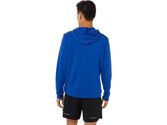 sweat à capuche homme équipe royale Asics L6N0K1618