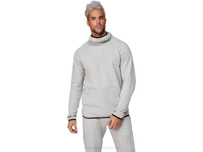 haut thermique homme gris piémont chiné Asics L6N0K1636