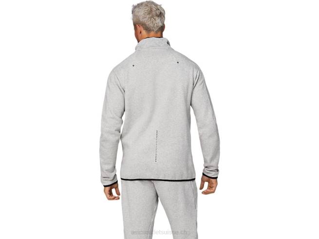 haut thermique homme gris piémont chiné Asics L6N0K1636