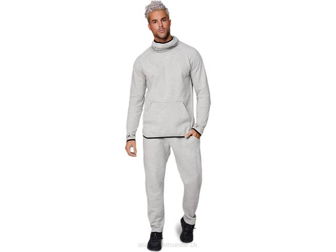 haut thermique homme gris piémont chiné Asics L6N0K1636