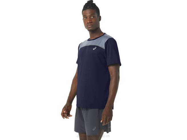 pr lyte à manches courtes pour hommes caban Asics L6N0K294