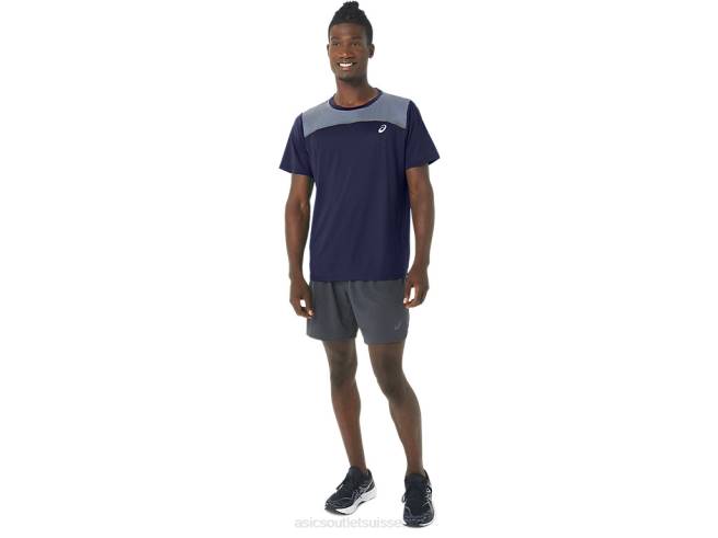 pr lyte à manches courtes pour hommes caban Asics L6N0K294
