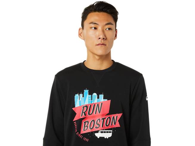 équipage bos hommes performance noir Asics L6N0K1702