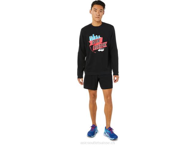 équipage bos hommes performance noir Asics L6N0K1702