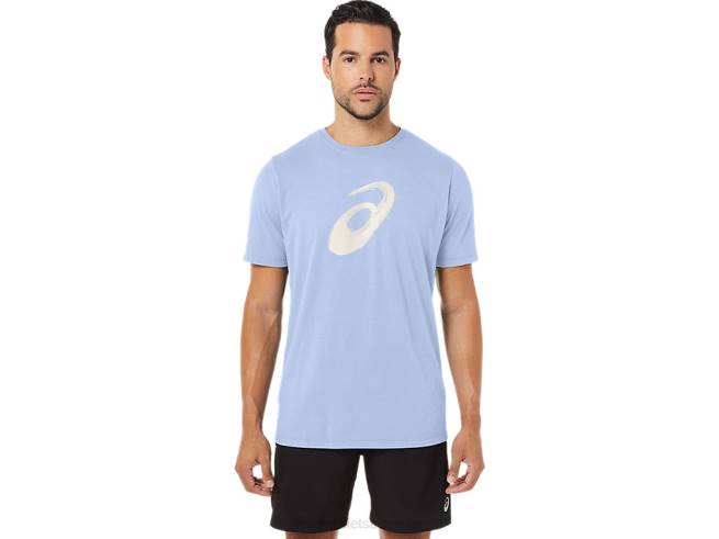 t-shirt pinceau à manches courtes ciel doux Asics L6N0K161