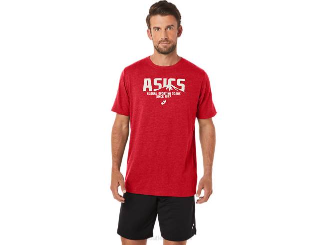 tee 1977 mtn bruyère rouge classique Asics L6N0K21
