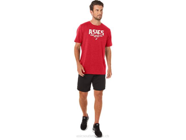 tee 1977 mtn bruyère rouge classique Asics L6N0K21