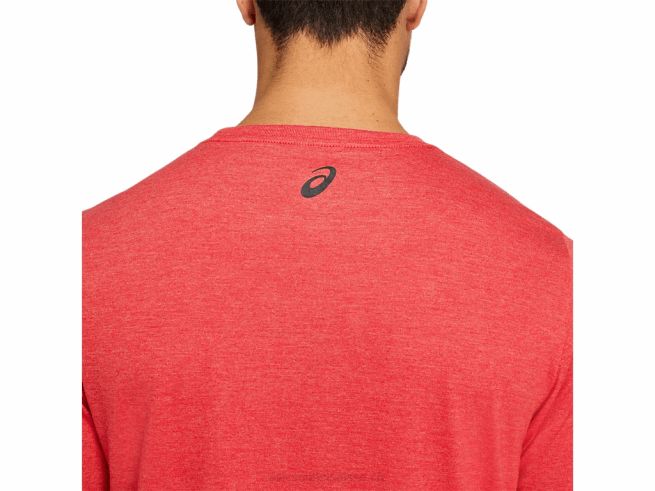 tee-shirt teatokyo bruyère rouge classique Asics L6N0K2041