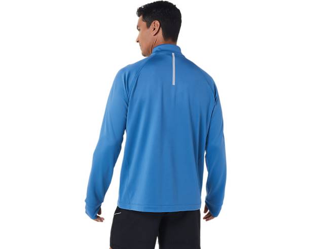 thermopolis hiver 1/2 zip homme Azur Asics L6N0K836