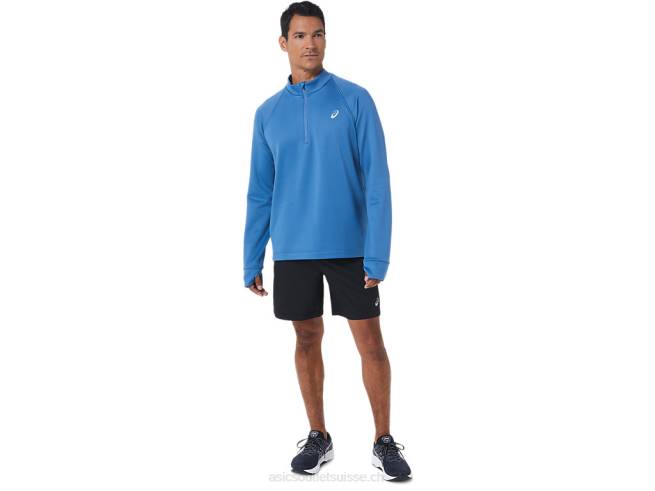 thermopolis hiver 1/2 zip homme Azur Asics L6N0K836