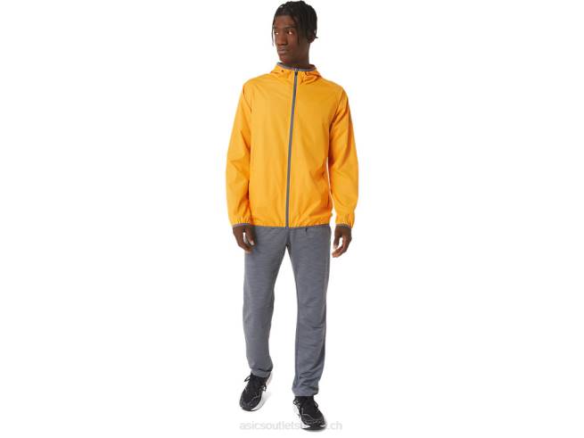 veste compressible pour hommes ambre/métropole Asics L6N0K1043