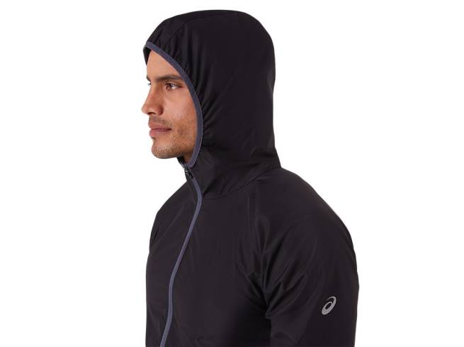 veste compressible pour hommes performance noir Asics L6N0K1793