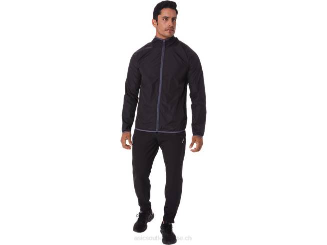 veste compressible pour hommes performance noir Asics L6N0K1793