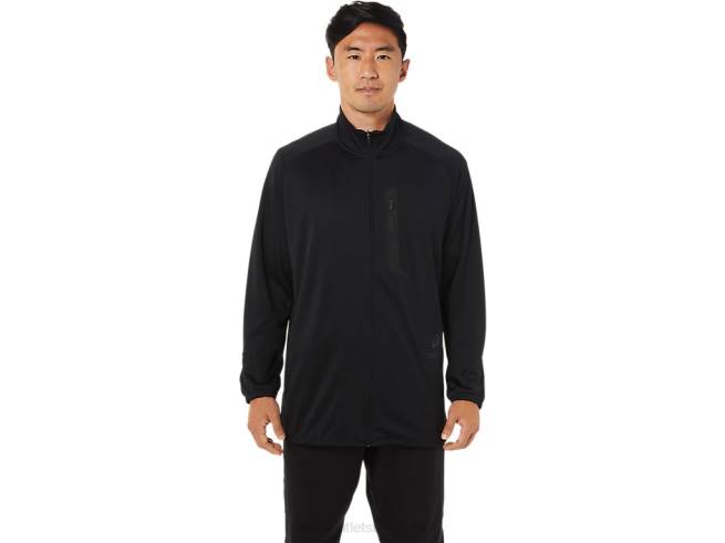 veste jacquard actibreeze pour homme performance noir Asics L6N0K1516