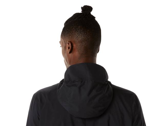 veste lite-show homme performance noir/pin velours Asics L6N0K832