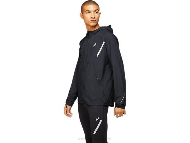 veste lite-show homme unie performance noir Asics L6N0K1670