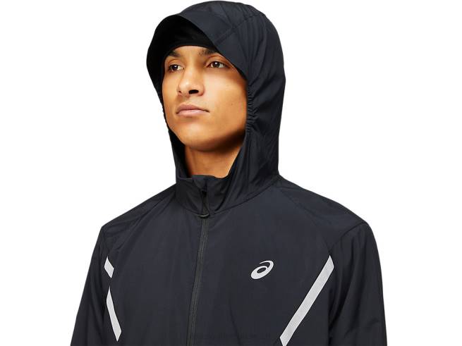 veste lite-show homme unie performance noir Asics L6N0K1670