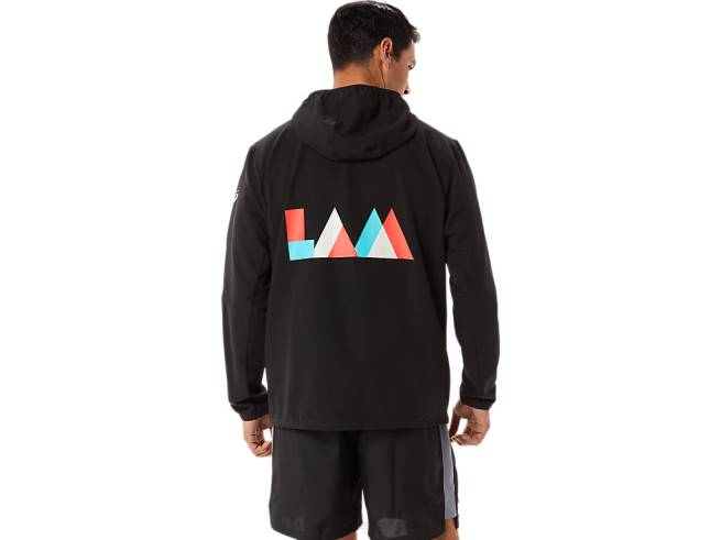 veste prêt-à-porter homme lam performance noir Asics L6N0K1345