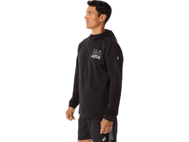 veste prêt-à-porter homme lam performance noir Asics L6N0K1345